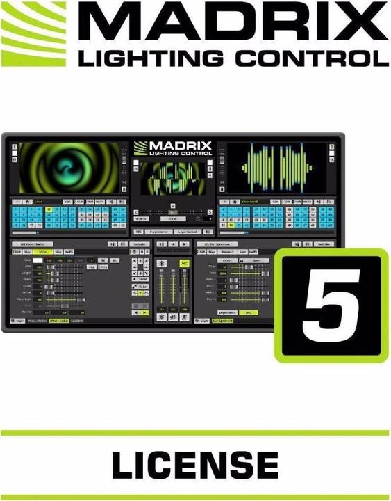 Actual product image Madrix Software 5 license basic