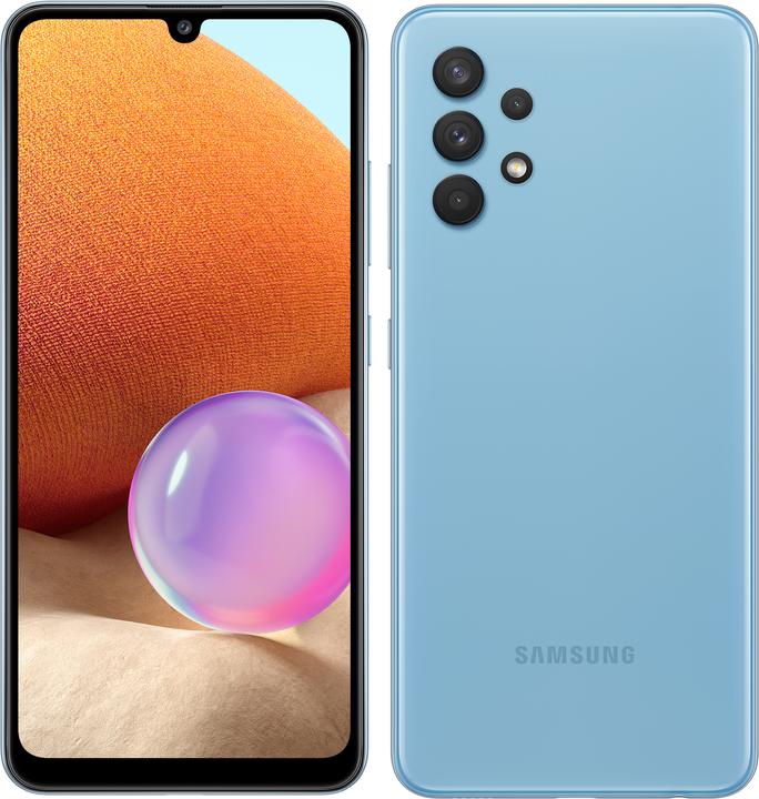 Image du produit Samsung Galaxy A32 UE (128 Go, Bleu génial, 6.40", Double SIM, 64.14 Mpx, 4G)