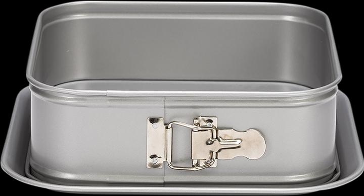 Actual product image Patisse Square Springform Pan Silver Top 24 CM