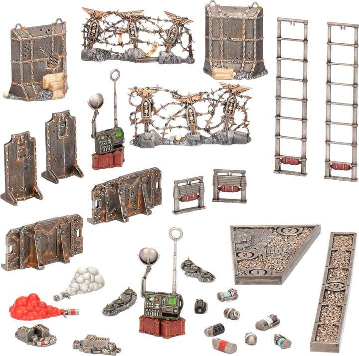 Image du produit Games Workshop Warhammer 40k - Kill Team Amelioration : Pack d'Equipements (Matières plastiques)