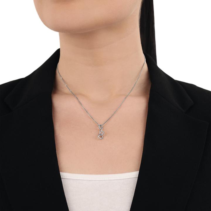 Immagine prodotto Amor Ciondoli da donna, argento 925, zirconi sintetici. | Cuore (Argento 925)