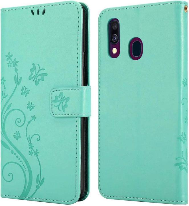 Produktbild Cadorabo Flower Book Cover (Samsung Galaxy A40)