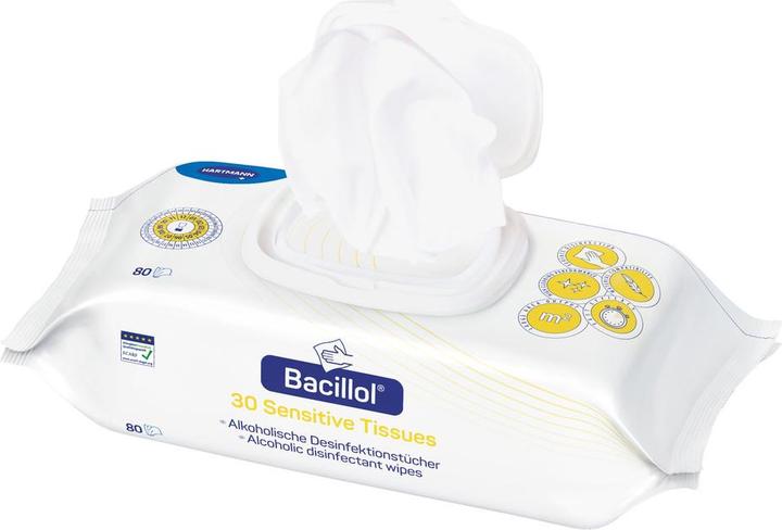 Produktbild Comair Flächendesinfektion 80 Tücher Bacillol 30
