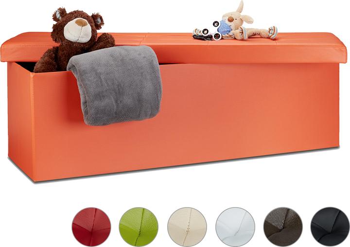 Produktbild Relaxdays Faltbare Sitzbank (114 cm)