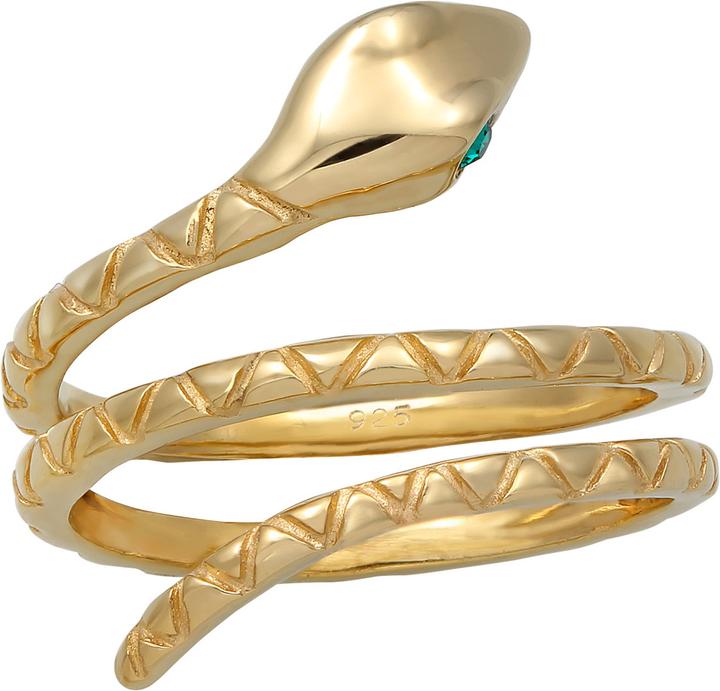 Immagine prodotto Elli Anello da mignolo, serpente (58, 925 Argento)