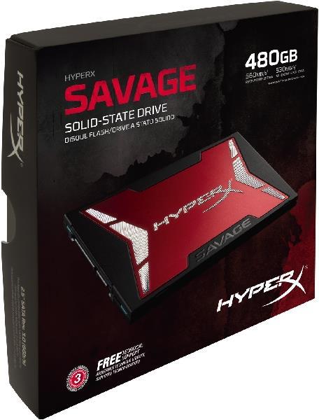 Produktbild HyperX Savage (480 GB, 2.5")