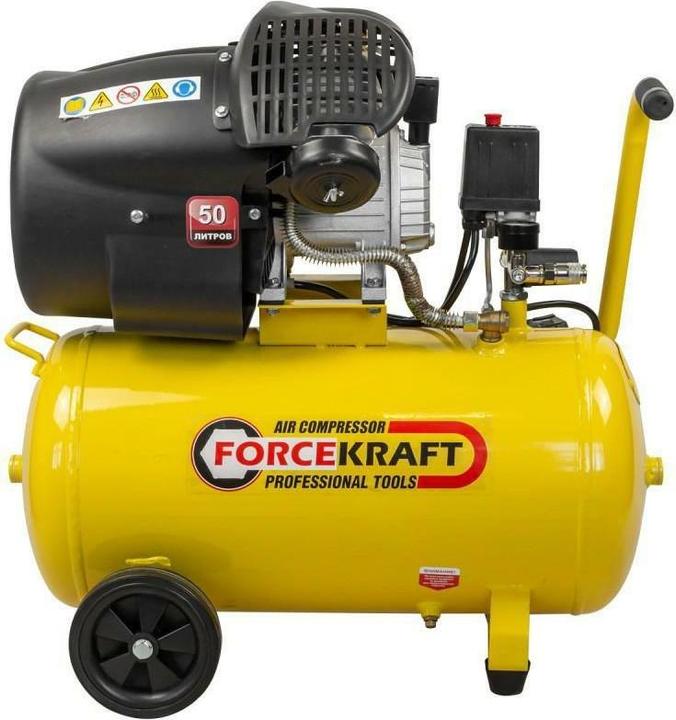 Produktbild GCS SPRĘŻARKA 50l 2-TŁOKOWA 2,2KW 8BAR 230V /FORCEKRAFT (8 Bar, 50 l)