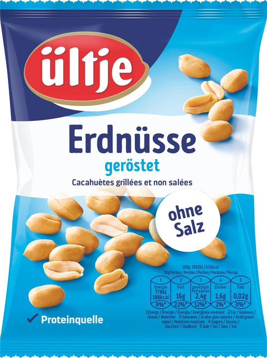 Image du produit Ültje Cacahuètes sans sel 200g (205 g)