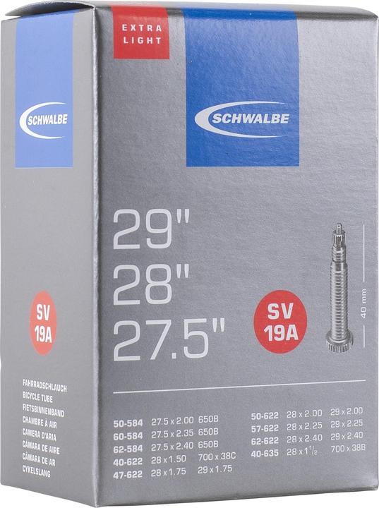 Productafbeelding Schwalbe Extra licht (Presta (SV), 27.5", 27.50 mm)