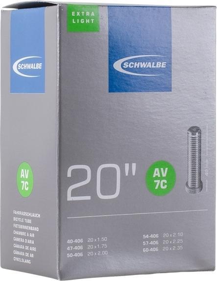 Actual product image Schwalbe AV 7C (Schrader (AV), 20", 40 mm)
