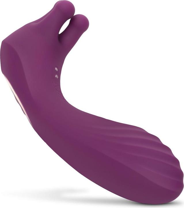 Produktbild Easytoys Vibrator mit rotierenden Perlen Lila