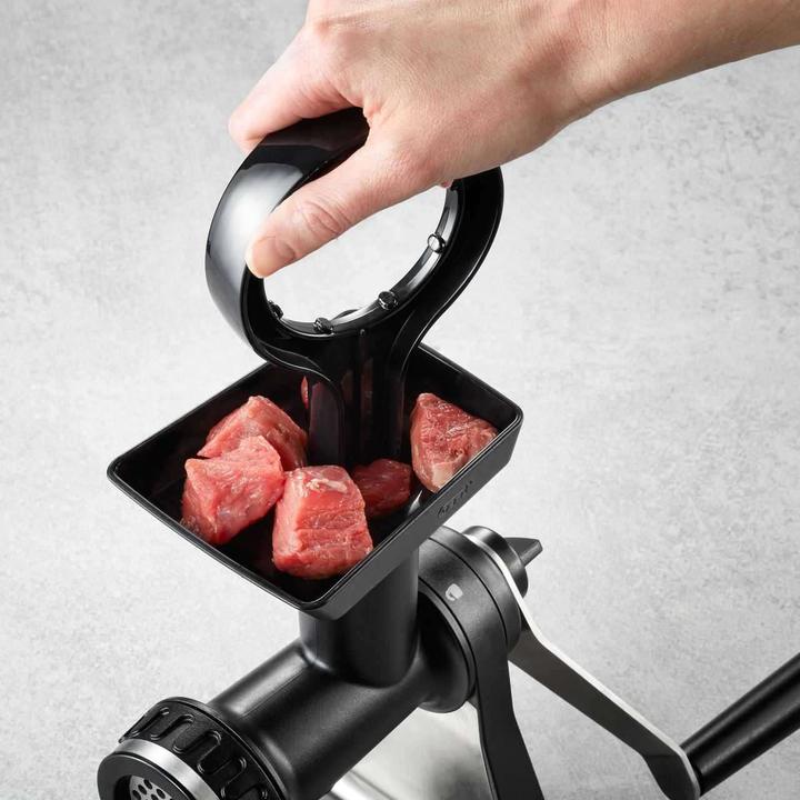 Actual product image GEFU Drum grater with meat grinder attachment