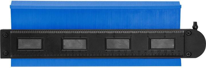 Actual product image Graphite Template for representing shapes 250 mm