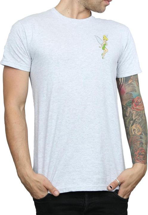 Actual product image Disney Mens Tinkerbell Chest T-Shirt (L)
