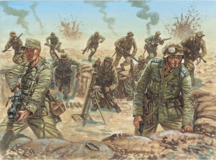 Produktbild Italeri German Afrika Korps 2nd WW