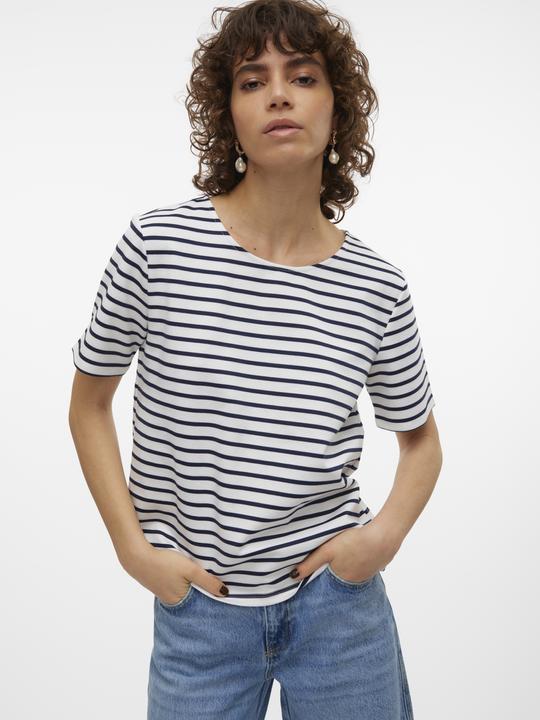 Actual product image Vero Moda Vmabby Ss Zip Top Jrs Noos (M)