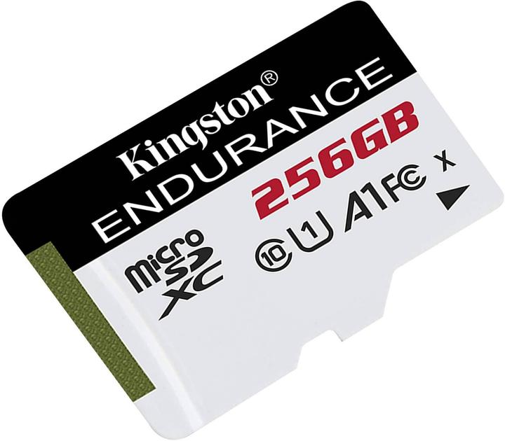 Actual product image Kingston High Endurance (256 GB, microSDXC, U1, UHS-I)