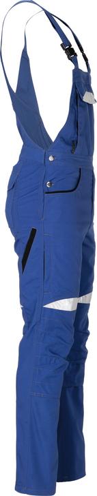 Actual product image Planam DuraWork workwear dungarees cornflower blue black size 110 (110)