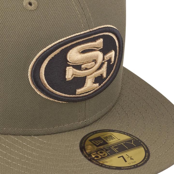 Produktbild New Era 59Fifty Fitted Cap San Francisco 49ers oliv - 8 (8)