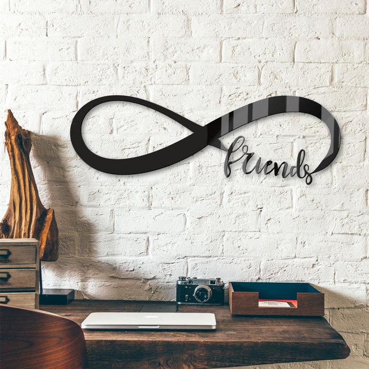 Produktbild Trenddeko Unendlich Friends (30 x 10 cm)