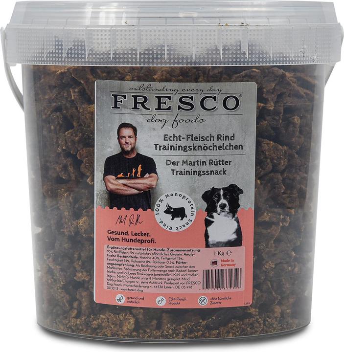 Fresco Treat Martin Rütter Training Bones Beef, 1 kg (Adult, 1 pcs., 1000 g)