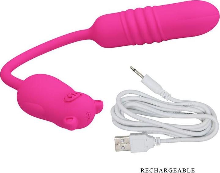 Actual product image Pretty Love Pink Silicone Vibrating Bullet