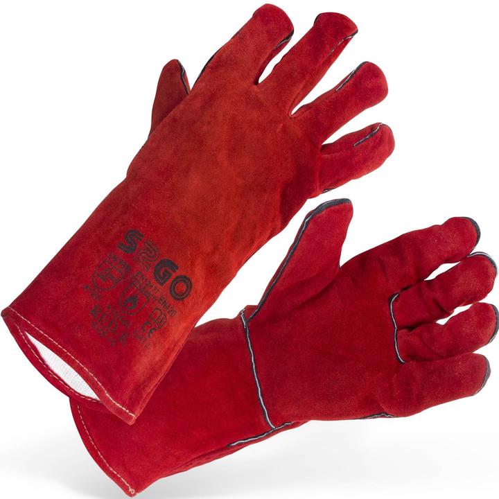 Produktbild Stamos Schweisserhandschuhe Arbeitshandschuhe LEDer Schutzhandschuhe Typ A B Gr. 10 Xl (10, XL)