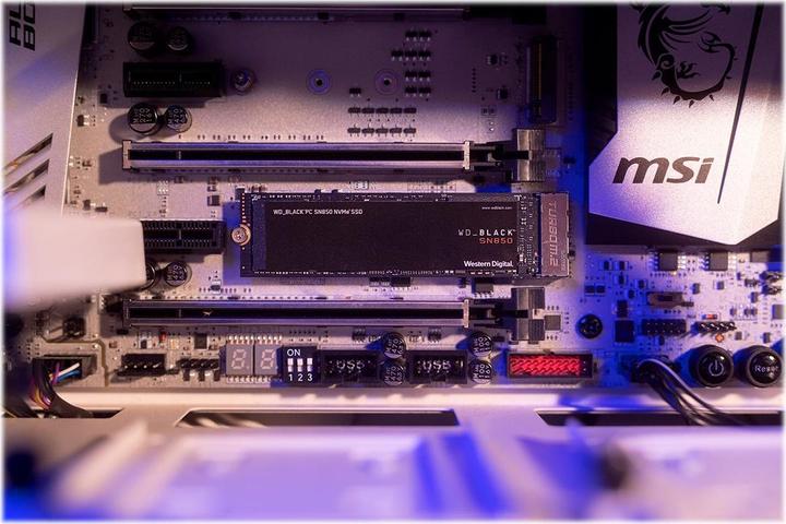 Image du produit WD Black SN850 (500 Go, M.2 2280)