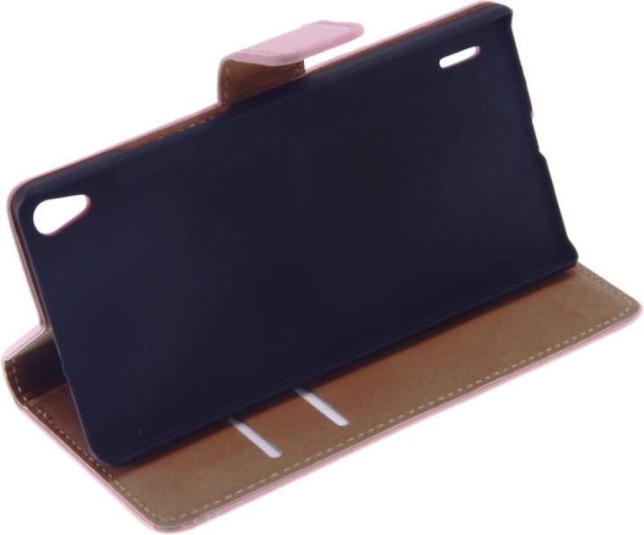 Image du produit OEM Slim étui en cuir Book pour Huawei P7 - rose 4250710554003 (Huawei Ascend P7)