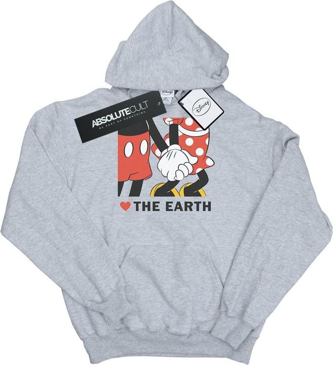 Produktbild Disney Mickey Mouse Heart The Earth Kapuzenpullover Mädchen (152, 158)