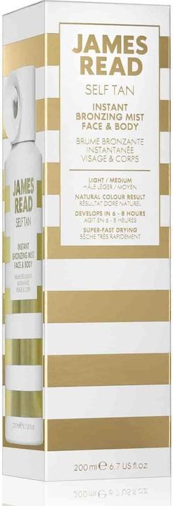 Produktbild James Read Instant Bronzing Mist Frauen 200 ml (Selbstbräunungstuch, 200 ml)