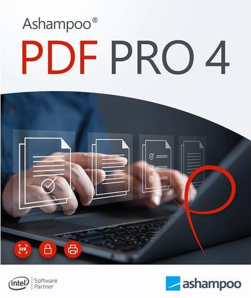 Produktbild Ashampoo PDF Pro 4 ESD, Vollversion, 1 PC, Produktfamilie (1 User, unbegrenzt)