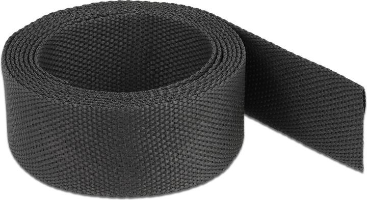 Actual product image Delock Fabric shrink tubing 2 m x 20 mm shrinkage rate 2:1 black (1 x)