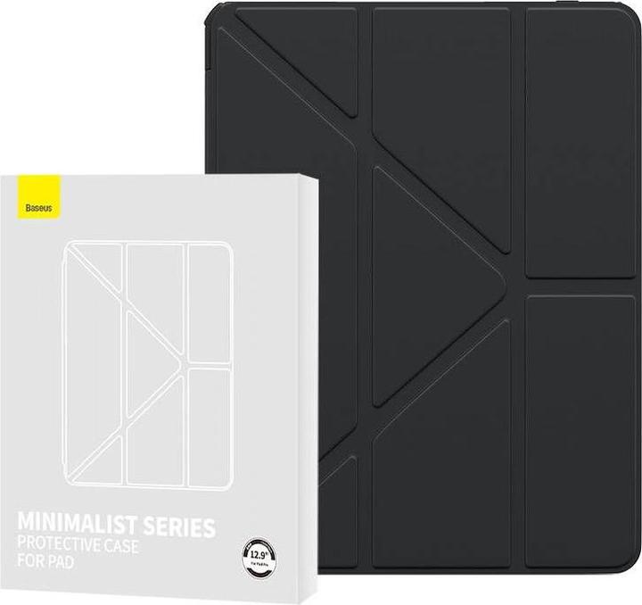 Baseus Protective case Minimalist for iPad Pro 12,9" 2020/2021/2022 (black) (iPad Pro 12.9 2020 (4. Gen), iPad Pro 12.9 2021 (5. Gen), iPad Pro 12.9 2022 (6. Gen))