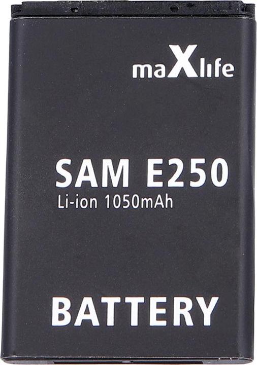 Actual product image Maxlife battery for Samsung E250 / X510 / X150 AB463446BU 1050mAh