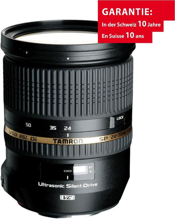 Actual product image Tamron SP 24-70mm f/2.8 Di VC USD (IF), Canon (Canon EF, full size)