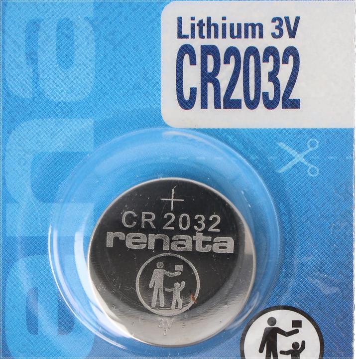 Image du produit Renata CR2032 Pile au lithium, pile au lithium CR2032, 3V (1 pcs, 225 mAh)