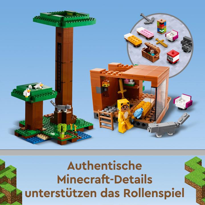 Immagine prodotto LEGO Minecraft 21174 La casa sull'albero moderna (21174, LEGO Minecraft)