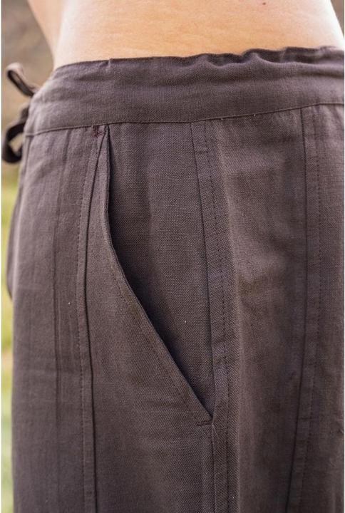 Image du produit Carbone Pantalon viking avec laçage des jambes Magnus (S)