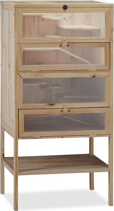 Actual product image Relaxdays Hamster Cage, 3 Storeys