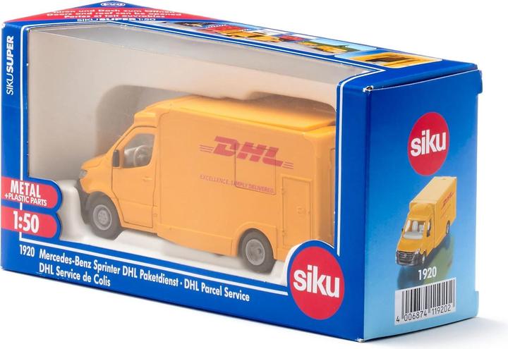 Actual product image Siku SUPER Mercedes-Benz Sprinter DHL 10192000002