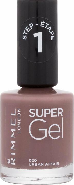 Immagine prodotto Rimmel London Rimmel - Super Gel STEP1 - Smalto per unghie in gel 12 ml - (020 Affare urbano, Smalto per unghie effetto gel)