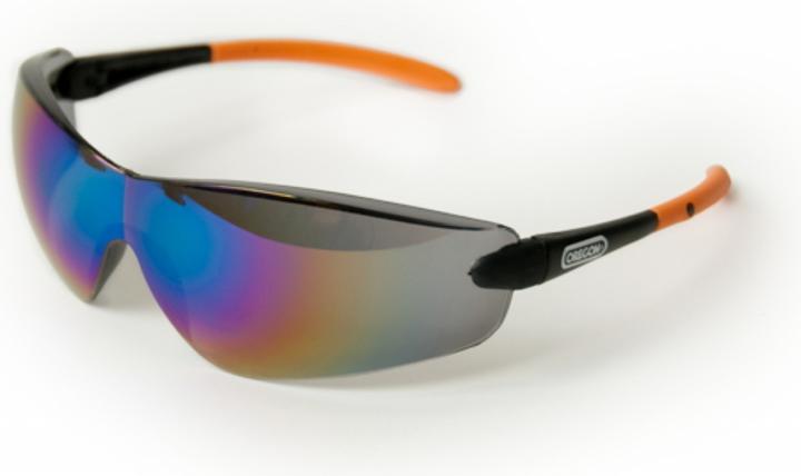 Actual product image Oregon Safety glasses Frameless Colour: Black mirrored (Q525252)