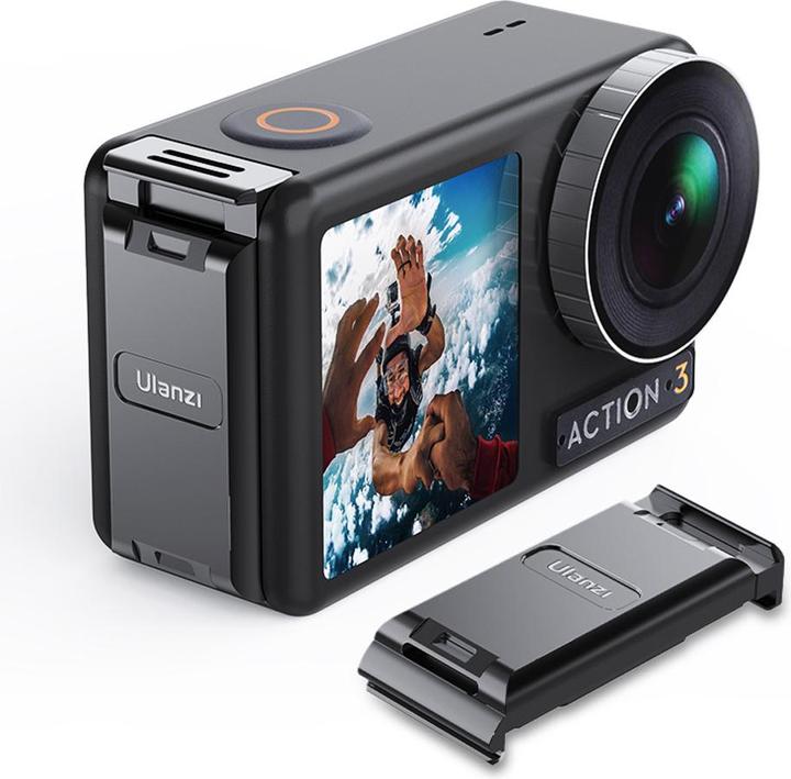 Produktbild Ulanzi OA 16 DJI OSMO ACTION 3 Quick Release Metal Battery Lid (Osmo Action 3)