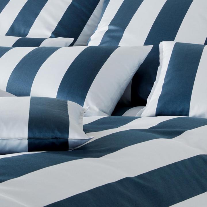 Actual product image Elegante Night Stripe (Duvet cover, 155x200 cm + 80x80 cm)