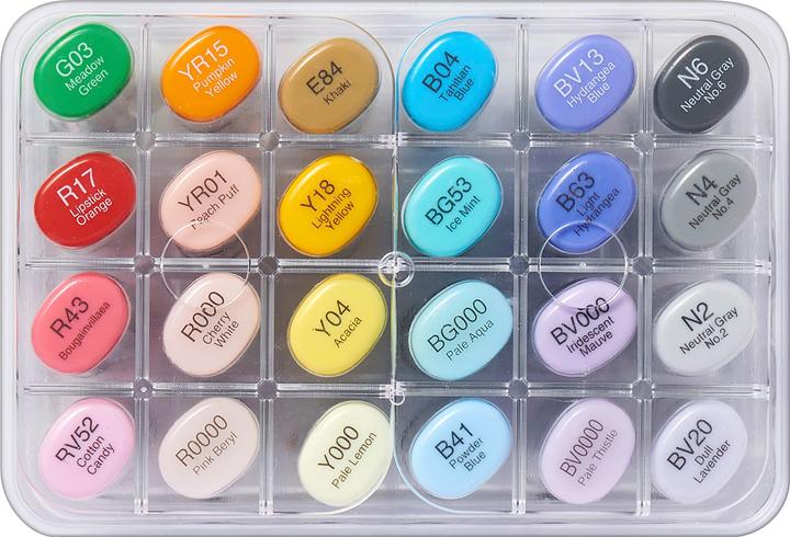 Produktbild Copic Manga Illustration (Mehrfarbig, 3 mm, 24 x)