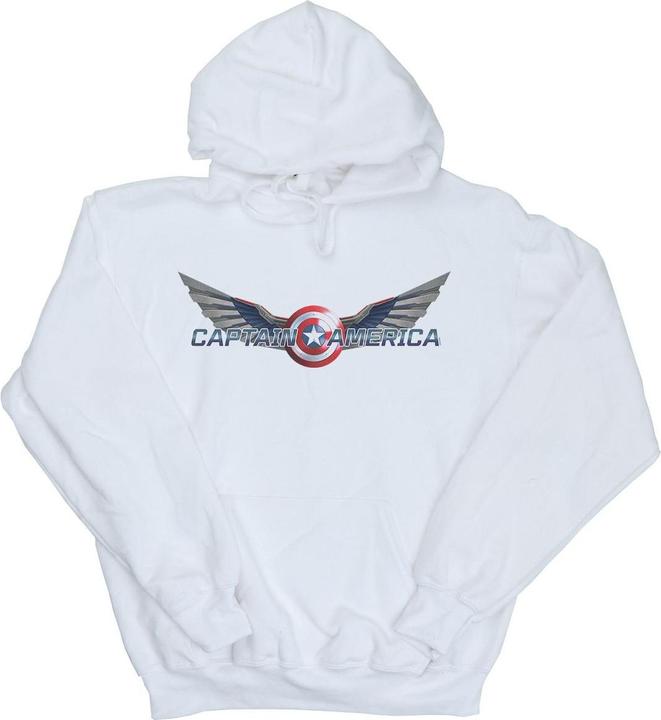 Produktbild Falcon And The Winter Soldier Captain America Logo Kapuzenpullover (L)