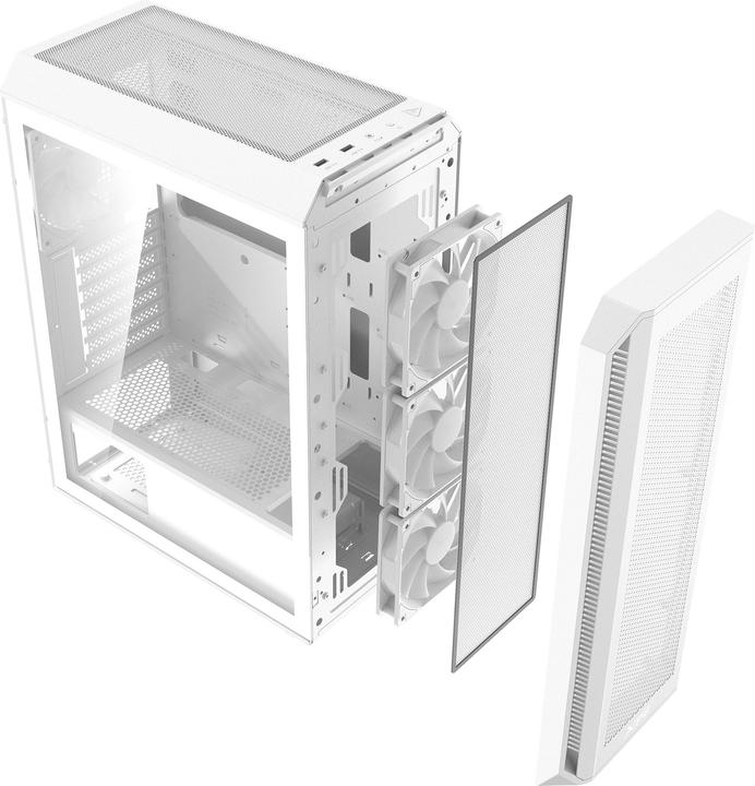 Actual product image Adata Geh XPG VALOR AIR PLUS (ATX) Midi Tower white retail (ATX, Mini-ITX, mATX)