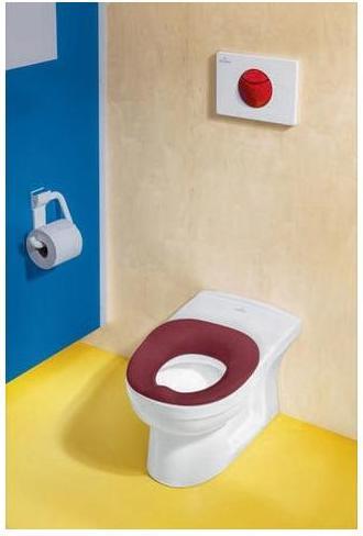 Immagine prodotto Villeroy & Boch V&B O.NOVO KIDS anello di seduta in schiuma Rosso ciliegia