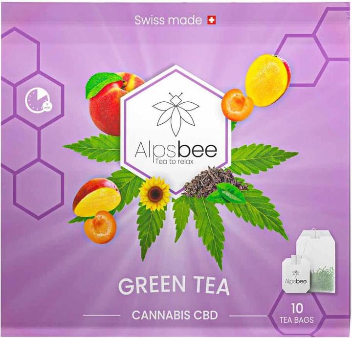 Image du produit AlpsBee Thé vert CBD (28 g)